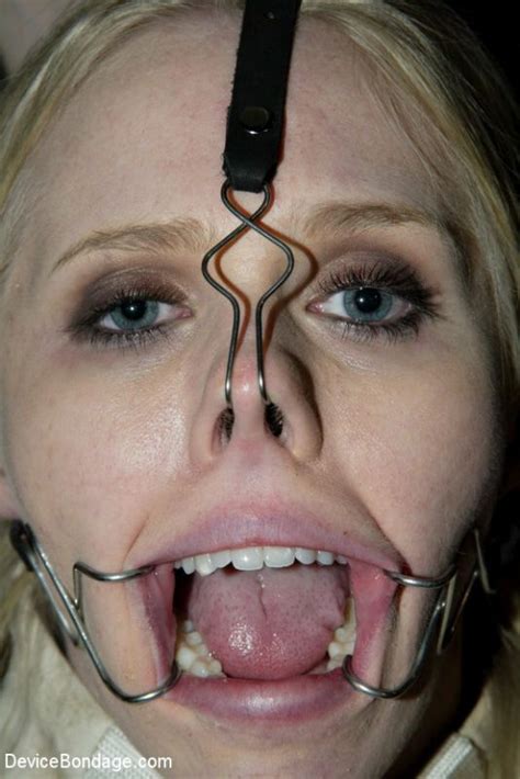 Bdsm Nose Hook Mouth Gag