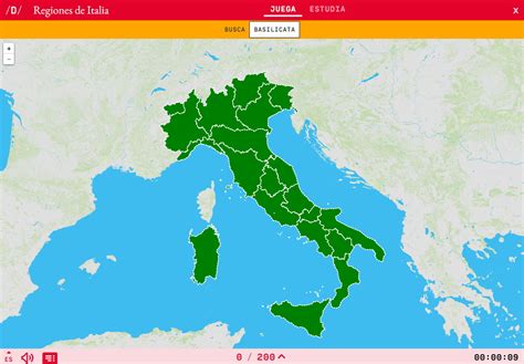 Mapa Interativo Onde Está Regiões Da Itália Mapas Interativos