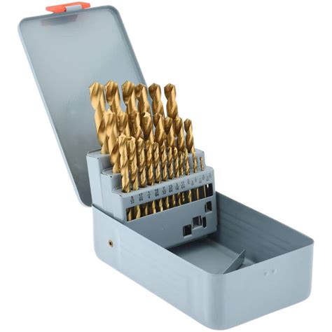 Value Collection Drill Bit Set Jobber Length Drill Bits 29 Pc 118