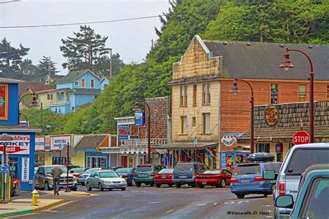Downtown Newport Oregon Ken Hall Flickr