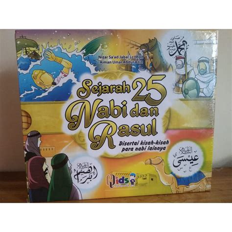 Jual Buku Cerita Anak Islam Sejarah 25 Nabi Dan Rasul Disertai Kisah
