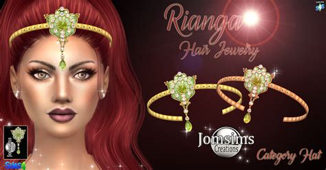 My Sims 4 Blog Hair Jewelry By Jomsims
