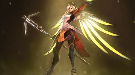 1920x1080 Mercy Overwatch Fanart 5k Laptop Full Hd 1080p