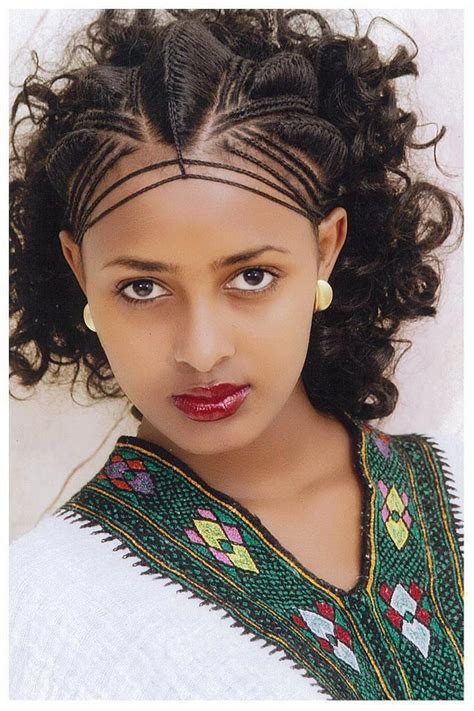 Shuruba Hair Styles Habesha Bridal Hair With Hair Jewellery