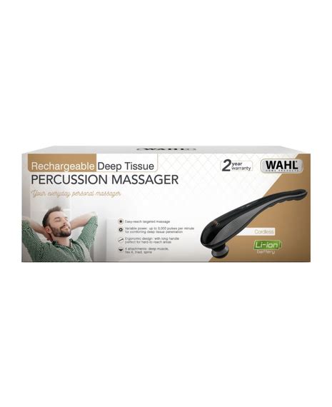 Wahl Rechargeable Deep Tissue Percussion Massager Shaver Shop