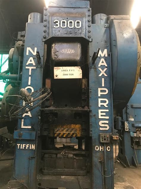 3000 Ton National Maxi Press Hariton Machinery Company Inc