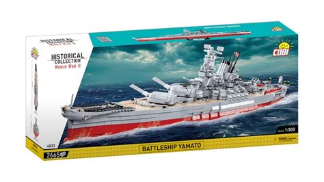 Cobi 4833 💥 Battleship Yamato 💥 Full Printed Youtube