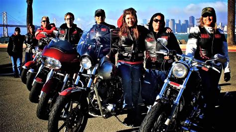 22 Female Biker Clubs And Their Motorcycles