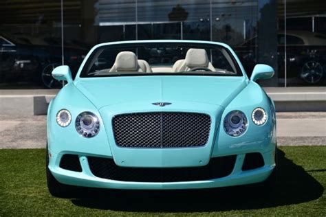 2015 Tiffany Blue Bentley Continental Gtc Bentley Tiffany Blue