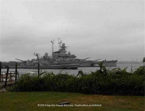 Uss Massachusetts Bb 59 At Battleship Cove In Fall River