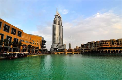 Burj Dubai Lake Hotel Editorial Image Image Of Khalifa 35599235