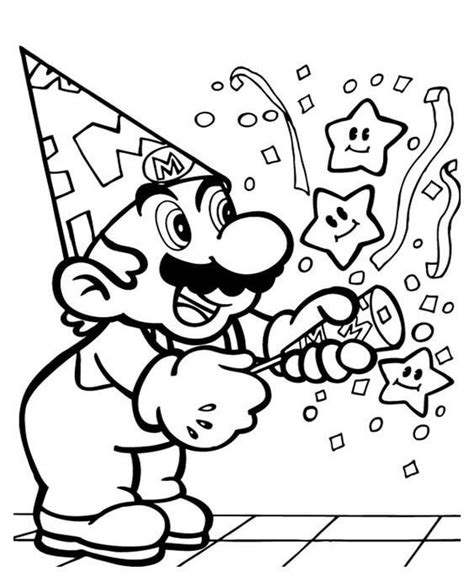 Free And Easy To Print Mario Coloring Page In 2022 Super Mario Coloring