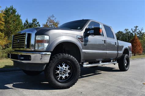 2008 Ford F250sd Lariat 132290 Miles Gray Pickup Truck 8 Automatic