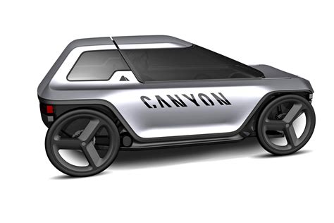 Canyon Future Mobility Concept Adds Pedal Assist Electric Car To City