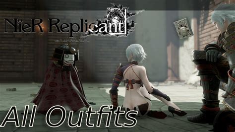 Nier Replicant All Outfits For Kaine Emil And Protagonist Adult