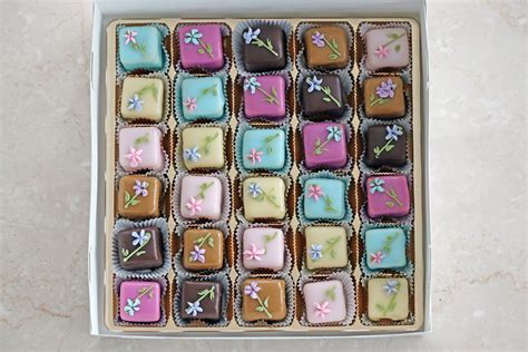 Box Of 30 Assorted Petit Four Demitasse Pickup And Hand Delivery Only