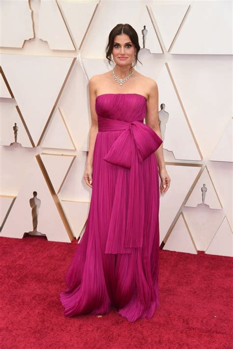 92nd Annual Academy Awards Idina Menzel Oscars Red Carpet Arrivals