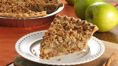 If you want your pie to be different and easy but taste a whole lot better; Cinnamon-Raisin Apple Crisp Pie recipe from Pillsbury.com