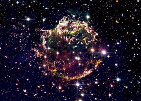 Cassiopeia A Supernova Remnant Dartmouth Astronomer Robert Flickr