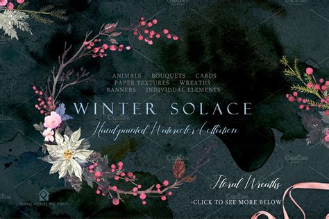 Winter Solace Custom Designed Illustrations ~ Creative Market