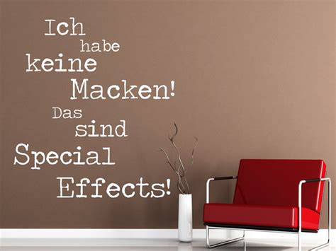 Bei weitem war das ende dieses buches episch und atemberaubend. Wandtattoo Keine Macken. Special Effects bei Homesticker.de