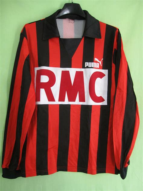 In the1950's patrick sponsored roger piantoni, a former french soccer player that played for fc nancy, stade de reims and ogc nice. OGC Nice Home football shirt 1985 - ?. Sponsored by RMC