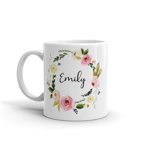 Personalized Name Mug Custom Name Coffee Mug Mug With Name Etsy