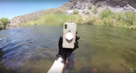 Submerged IPhone X Survives Two Weeks At Bottom Of River