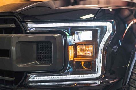ford f150 18 20 xb hybrid led headlights the hid factory