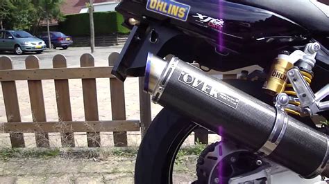 Yamaha XJR 1300 With OVER Racing Exhaust YouTube