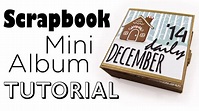 [Scrapbook Mini-Album Tutorial] December Daily Art Journal, DEUTSCH