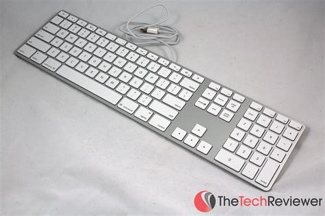 Apple Aluminum Wired Keyboard Mb110llb Review Better Than Wireless