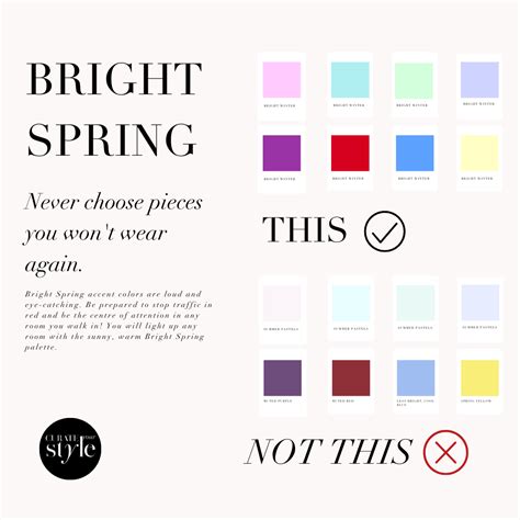 The Bright Spring Palette Curate Your Style