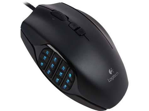 Logitech G600mmo Gaming Mouse Black Neweggca