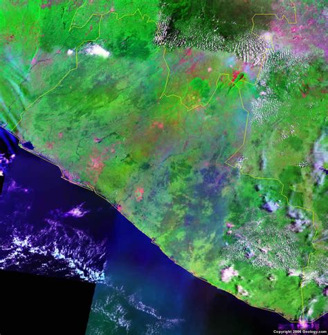 This is a list of satellite map images with missing or unclear data. Liberia Map and Satellite Image