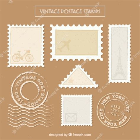 Postage Stamp Vectors Photos And Psd Files Free Download