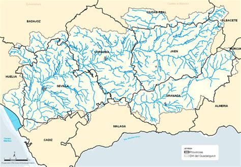 Dónde nace y desemboca el río Guadalquivir