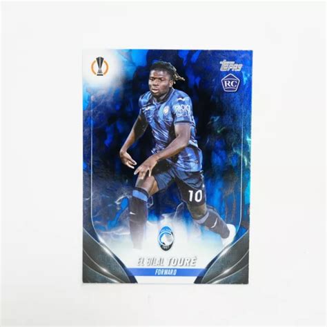 Topps Uefa Club Competitions Blue Inferno Foil El Bilal Toure