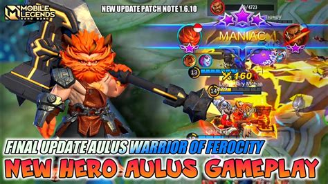 Aeolus Mobile Legends Next New Hero Aulus Gameplay Mobile Legends