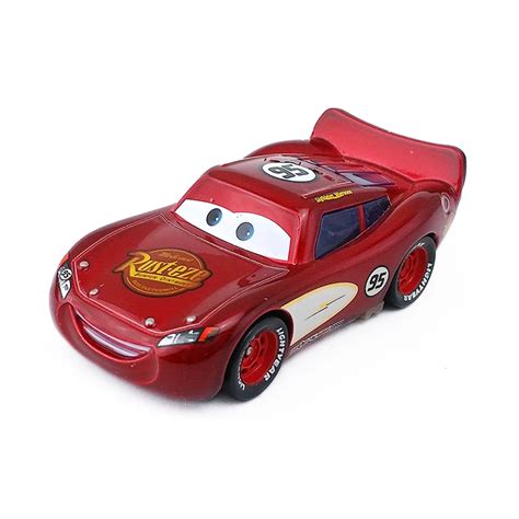 Disney Pixar Cars No95 Lightning Mcqueen Metal Diecast Toy Car 155