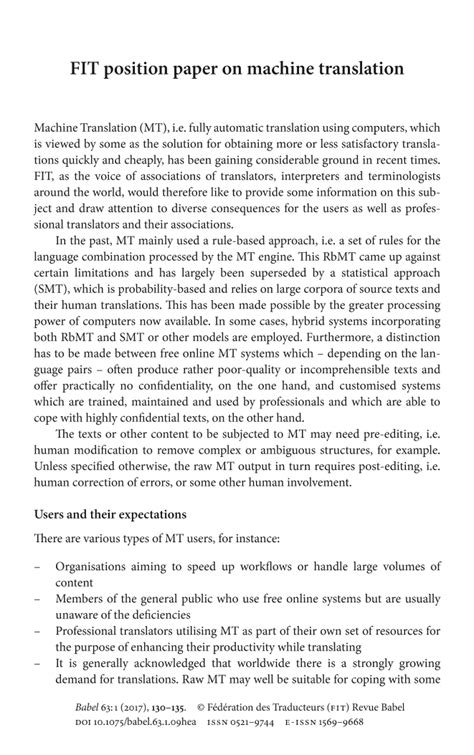 Three sections (totalling one page in length) each of which serves a clear purpose within the general context of the the first section (labelled 'a') serves the purpose of outlining the topic in general and providing insight into the root of the conflict. 😂 What is the purpose of a position paper. Guidelines for ...