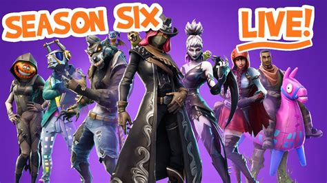 Fortnite Season Six Playing With Viewers Youtube