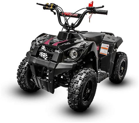 40cc 4 Stroke Gas Power Atv Off Road Mini Quad Monster For Kids Pink