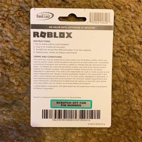 Roblox gift cards come in two types: Roblox Other | 25 Roblox Gift Card | Poshmark