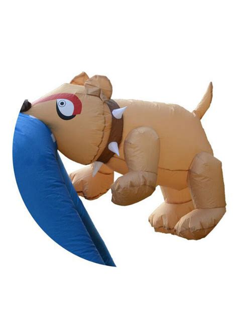Inflatable Dog Bite Costume Dog Mascot Costume For Adult Animal