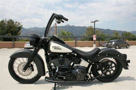 Can't go wrong with camo! tricked out harley davidson softail deluxe | ... Softail ...