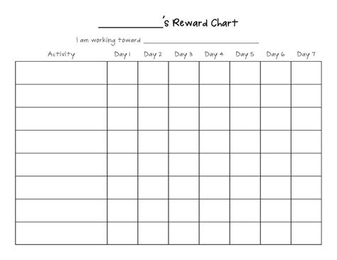 Free Printable Blank Charts Printable Blank Charts Image Search