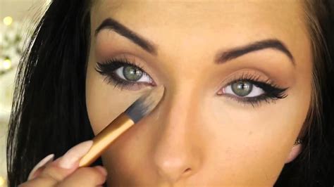 Angelina Jolie Inspired Cat Eye Makeup Tutorial ♡ Round Eyes To Cat