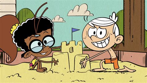 Image S2e07b Lincoln And Clyde As Luan On Beachpng The Loud House