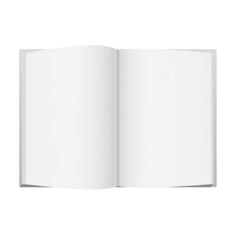 Free Vector White Book